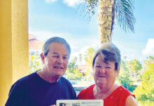 Sunning ourselves in Aruba with the Devores