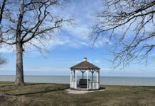 Early spring trip to Ashtabula County, Ohio pavilion