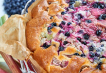 Blueberry Rhubarb Galette Blueberry Rhubarb Galette