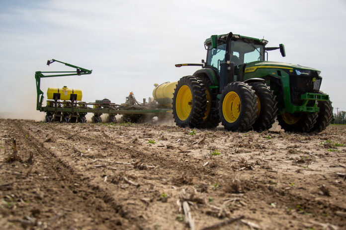 Corn planting