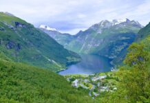 On the road: Scandinavian summer Geiranger Fjord