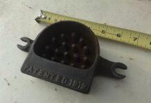 Help us unravel the mystery behind this estate sale treasure ITEM NO. 1251