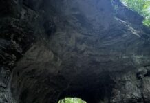 A visit to Carter Caves State Resort Park a photo of a cave