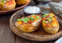 Bacon Cheddar Potato Skins