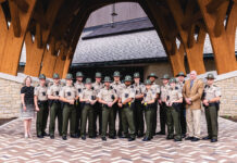 New Ohio Department of Natural Resources officers take oath of office New ODNR officers
