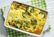 Broccoli, Egg and Cheese Casserole
