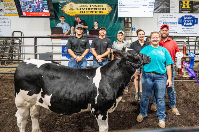 GRAND CHAMPION DAIRY BEEF FEEDER: KAITLYN BONDONI
