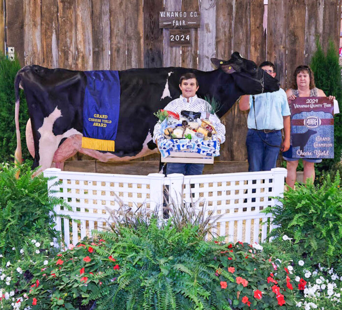 GRAND CHAMPION CHEESE YIELD: BRANDON DEETER