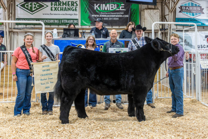 GRAND CHAMPION STEER: KENNY WELCH