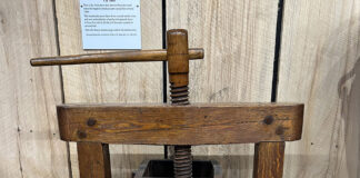 Johnny Appleseed’s trees gave rise to J.M. Smucker Company fruit press