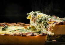 Spinach and Cheese Quiche