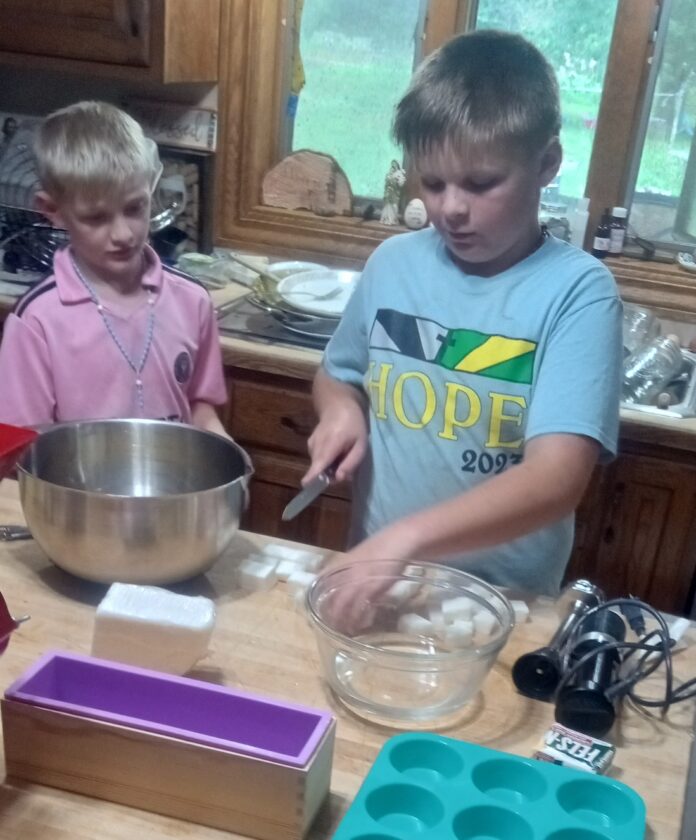 soap making
