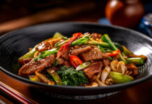 Beef and Onion Stir Fry