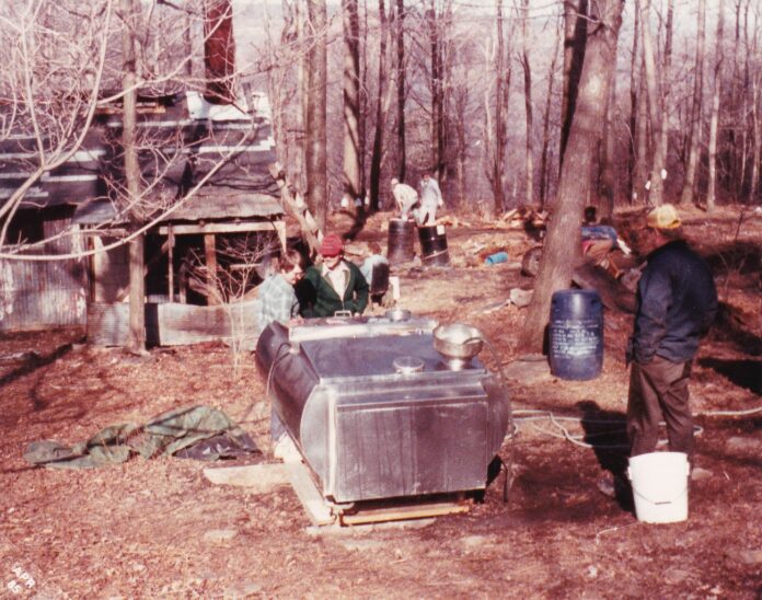 Holding Tank closeup Vick Partsch Danny Partsch Ray Partsch Partsch sugarhouse