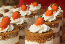 Carrot Cake with Coconut Buttercream