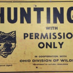 Asking permission — a sign of respect and courtesy hunting with permission sign