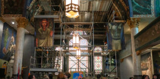 History repeats: Pittsburgh church fundraises to restore historic murals St. Nicholas Croatian Catholic Church