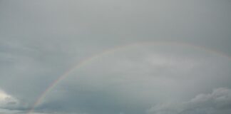 The return of rain shows us that Mother Nature has her own plans prairie rainbow