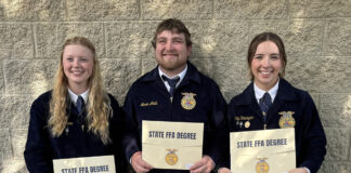Roundup of FFA news for May 29. 2025 waterford State Degrees