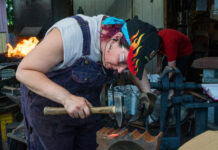Western Reserve Artist Blacksmith Association reignites passion for blacksmithing Anna Koplik