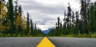 Enjoying a summer road trip — corn sweats and all highway