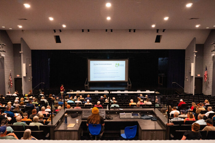 Warren Community Water injection well meeting