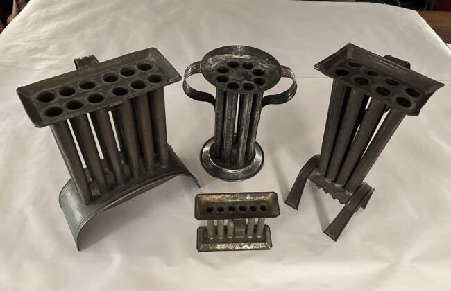 tinsmith candle molds