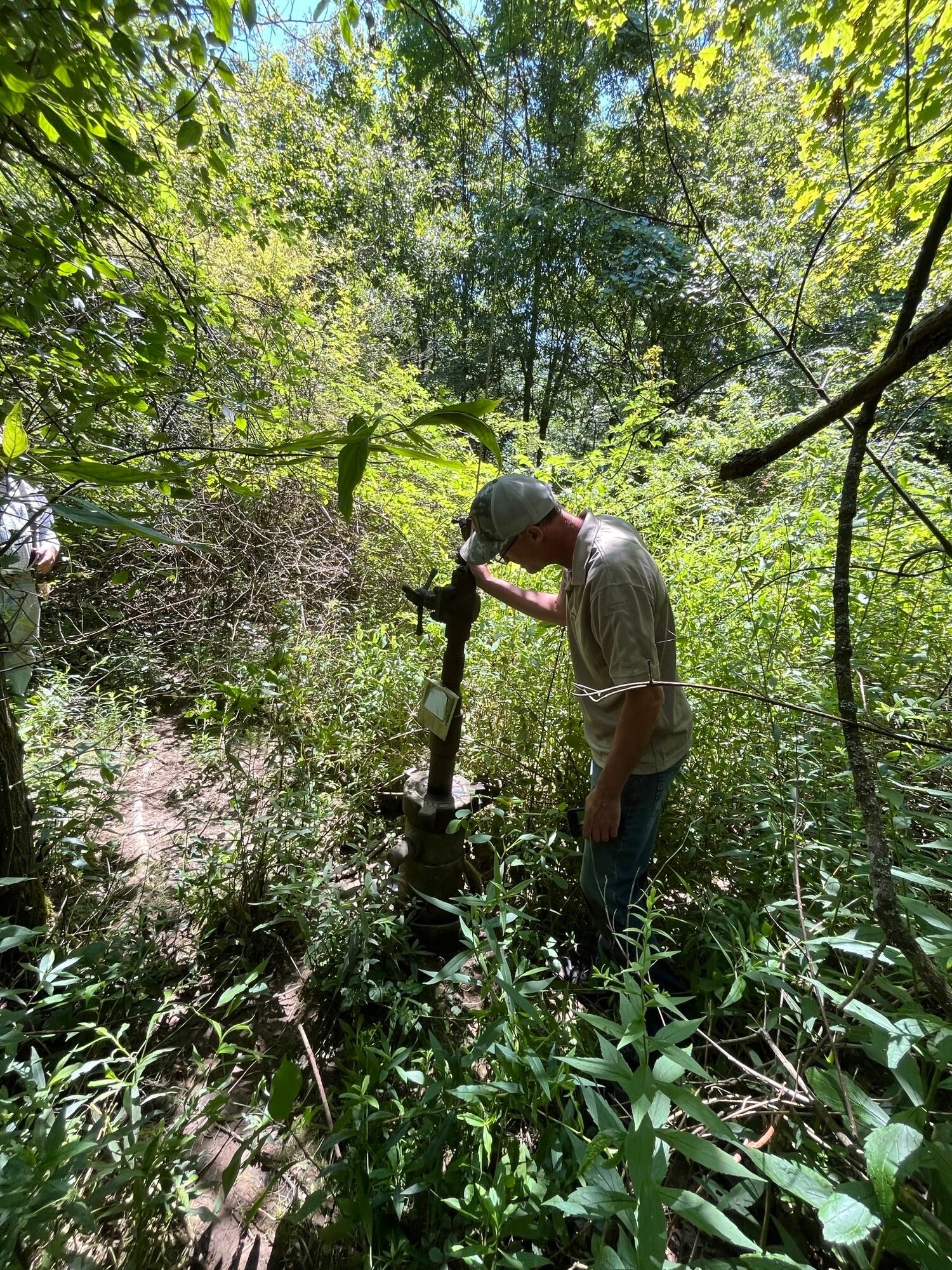 Dan Brockett abandoned well