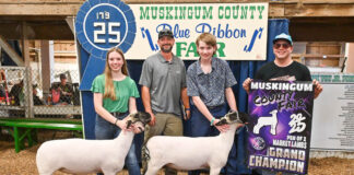 2025 Muskingum County Fair Livestock Sales results