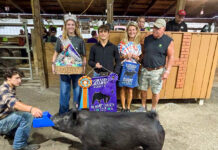 Summit County Fair Livestock Sale results GRAND CHAMPION MARKET HOG: JONATHAN MESSINA