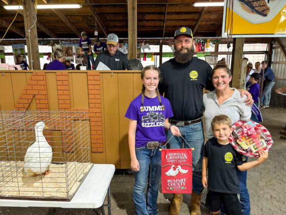 RESERVE CHAMPION MARKET DUCKS: PEYTON DOMERS