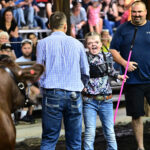 Claire Coumos claims grand champion beef banner at Portage County Randolph Fair claire coumos