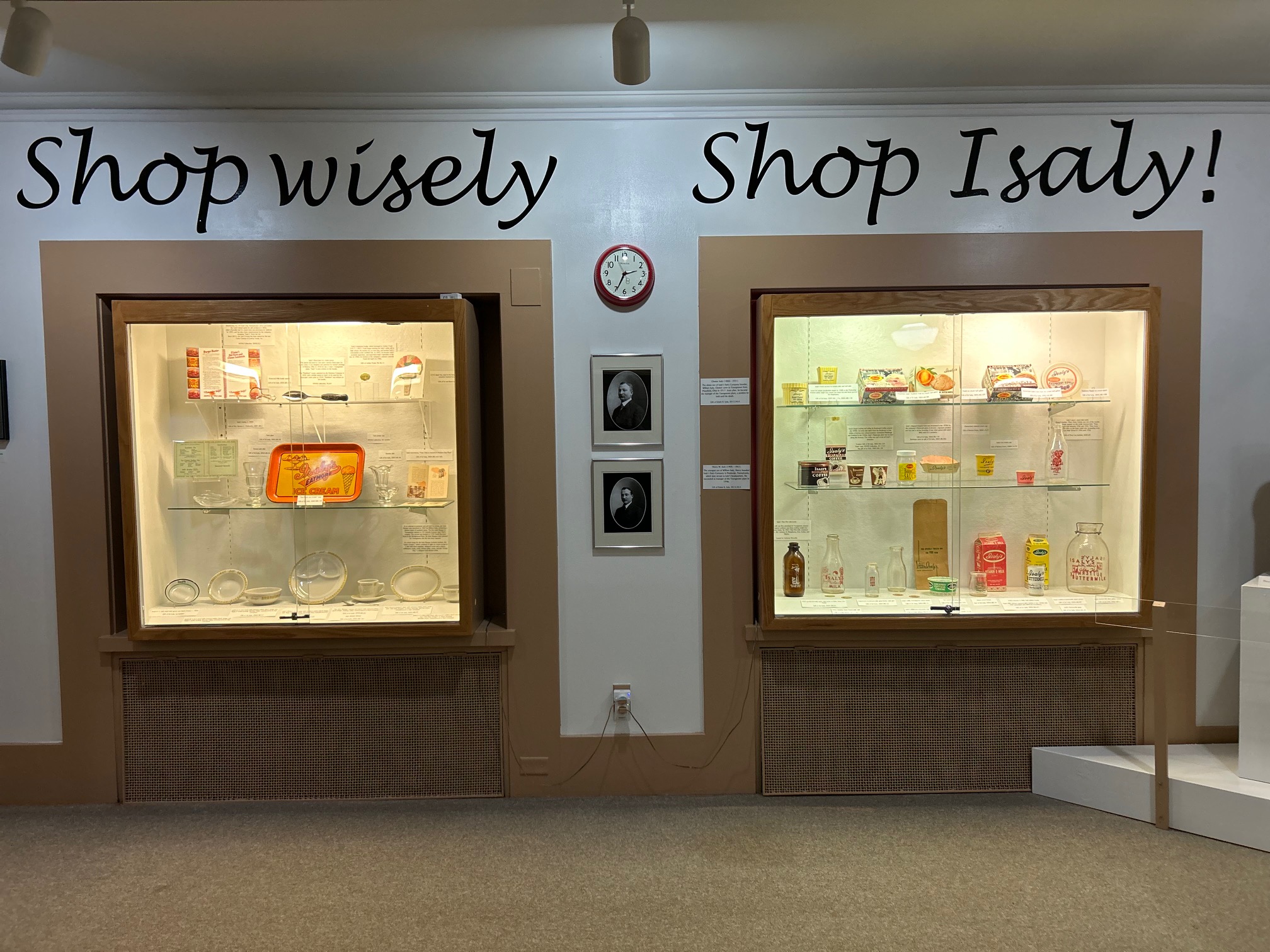 Isaly exhibt Arms Family Museum