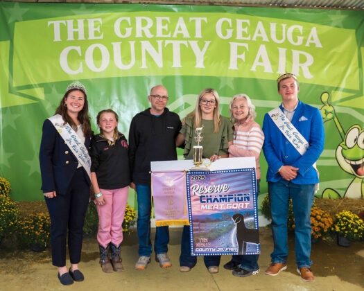 RESERVE CHAMPION MARKET GOAT: ADDISON BEZDEK