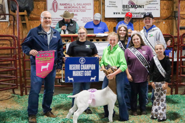 RESERVE CHAMPION MARKET GOAT: RAELYN LUCAS