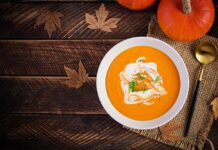 Cheesy Pumpkin Soup