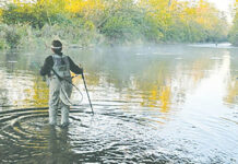 Happily going mad Wading the Mad