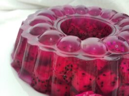 dragon fruit jello