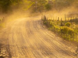 dusty road