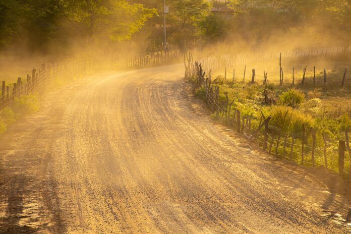 dusty road