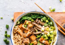 Asian Pork Noodle Bowl