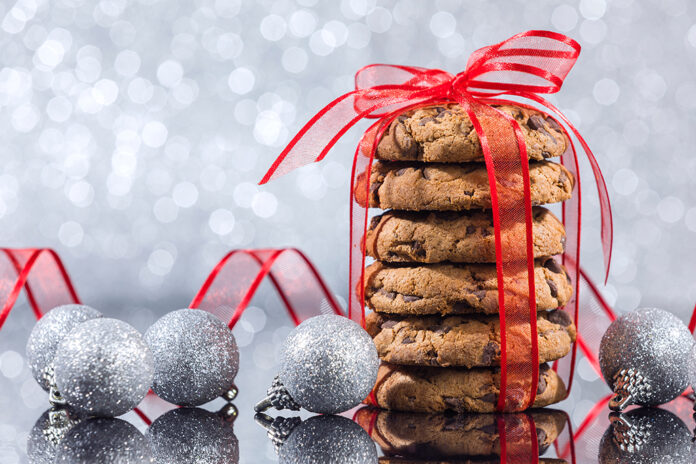 Homemade Christmas chocolate chip