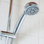 Into hot water shower head
