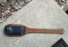 Do you know what this mystery paddle was used for?