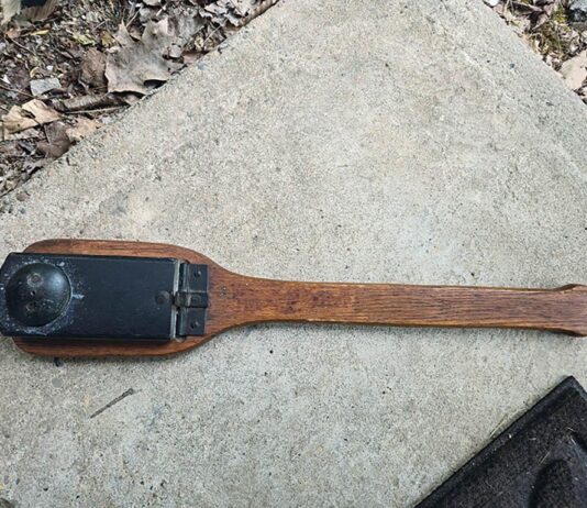 Do you know what this mystery paddle was used for?