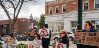Residents protest data centers in Washington County, Pa. data center protest