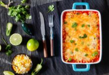 One Dish Enchilada Casserole