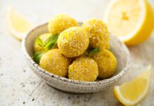 No Bake Lemon Truffles