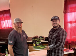 Brinker recognized as as points champion for Unlimted Open Farm