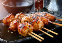 Lemon Herb Grilled Chicken Skewers